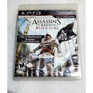 Assassin's Creed IV Black Flag PlayStation 3 insert for 60 minutes extra Play